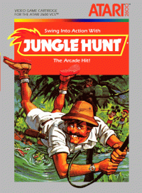 Jungle Hunt Atari 2600  box art